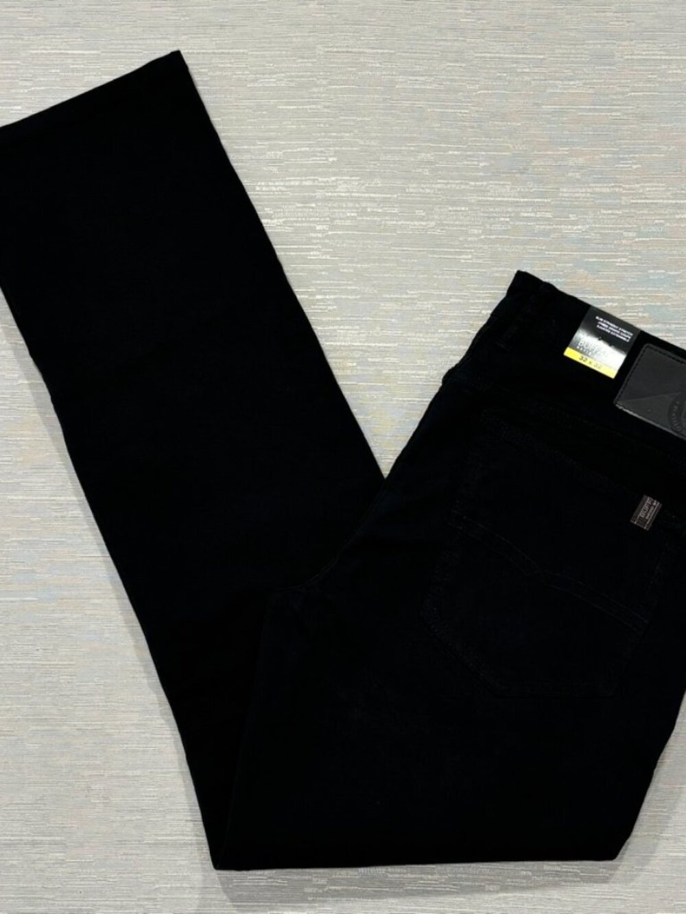 Buffalo David Bitton SAM Jeans Mens 32 x 32 Black Denim Slim Fit Straight Leg